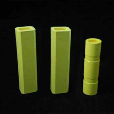 Yellow Glazed Ceramic Laser Tube